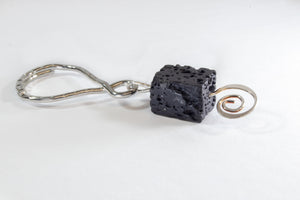 Lava Bead Keychain